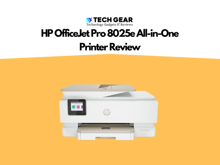 HP OfficeJet Pro 8025e All-in-One Printer Review