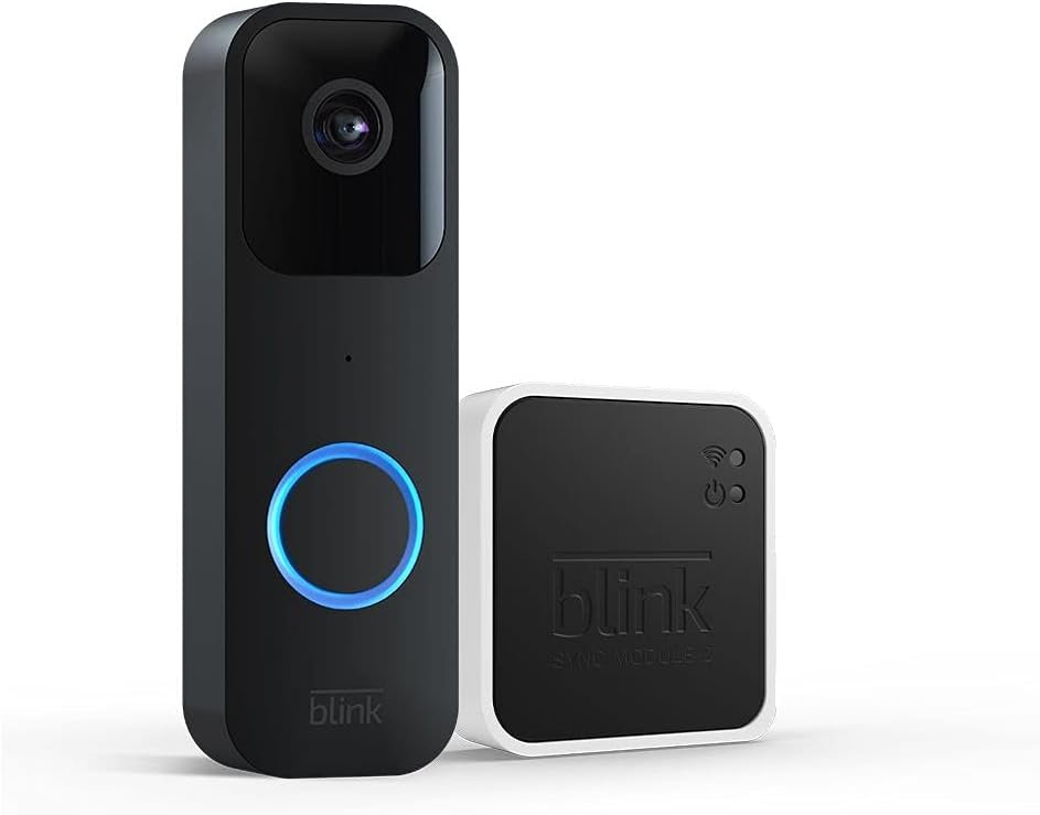 Blink Video Doorbell + Sync Module 2