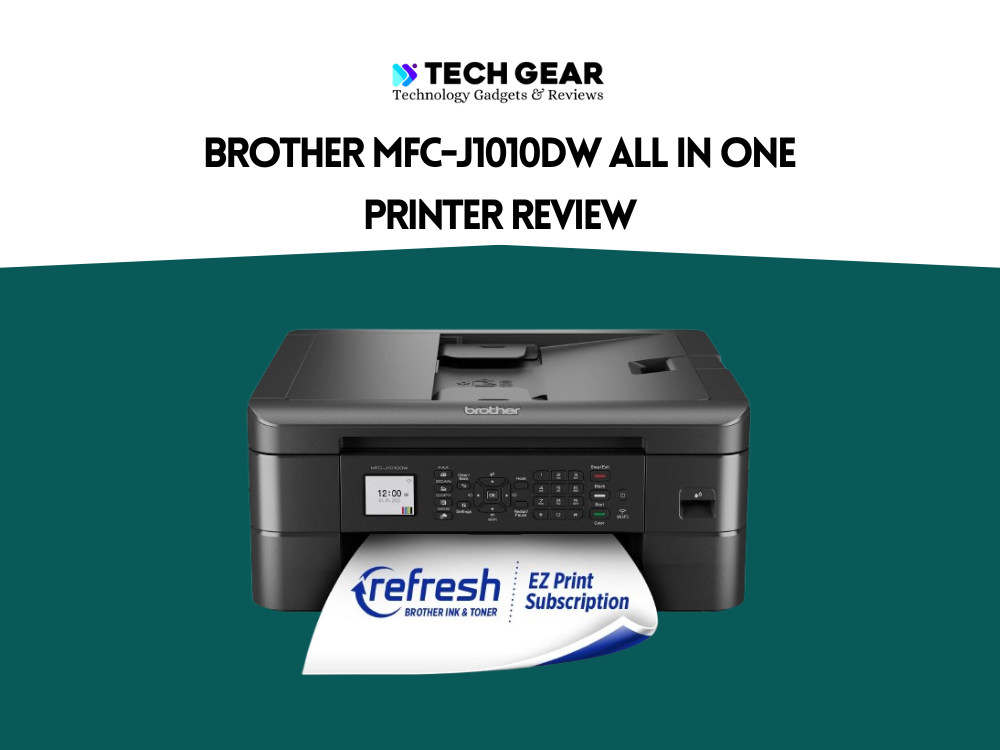 Brother MFC-J1010DW Wireless Color Inkjet Printer Review