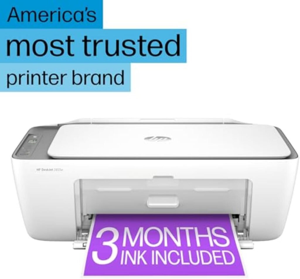 HP DeskJet 2855e all-in-one printer for home use