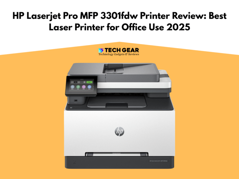 HP Laserjet Pro MFP 3301fdw Printer Review