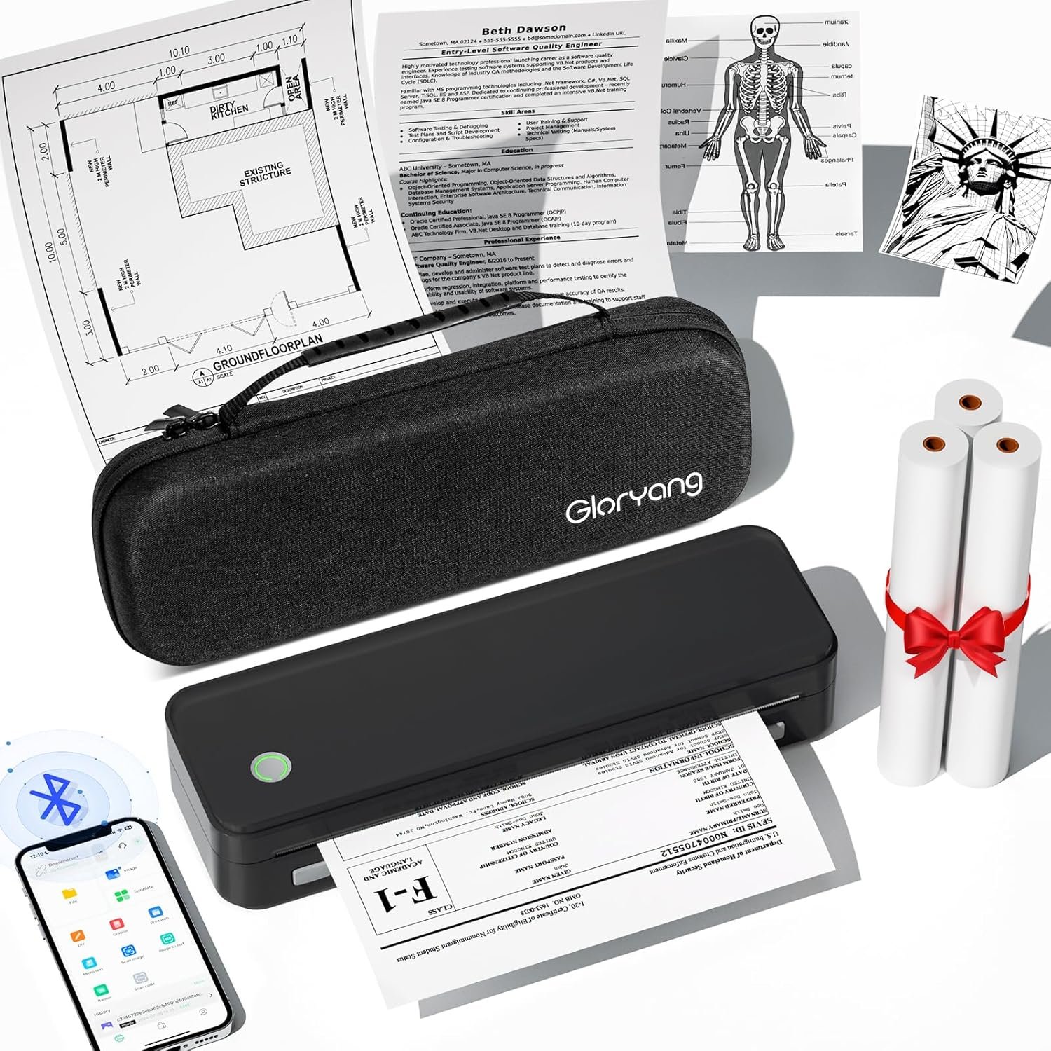 Gloryang Portable Printer Review
