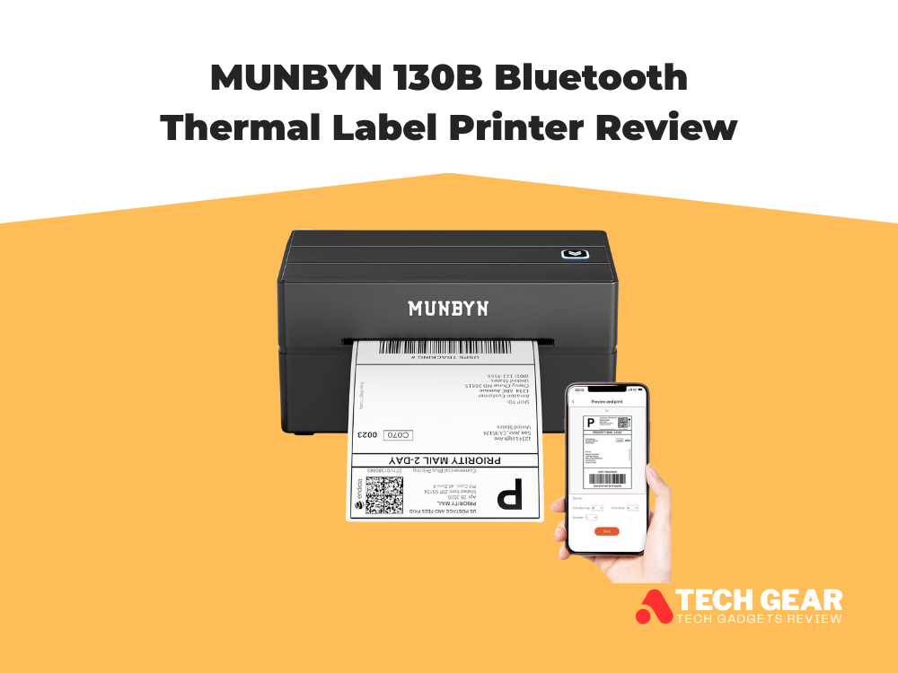 MUNBYN 130B Bluetooth Thermal Label Printer Review