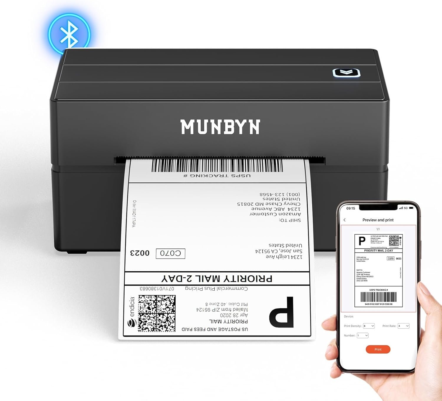 MUNBYN 130B Label Printer Review