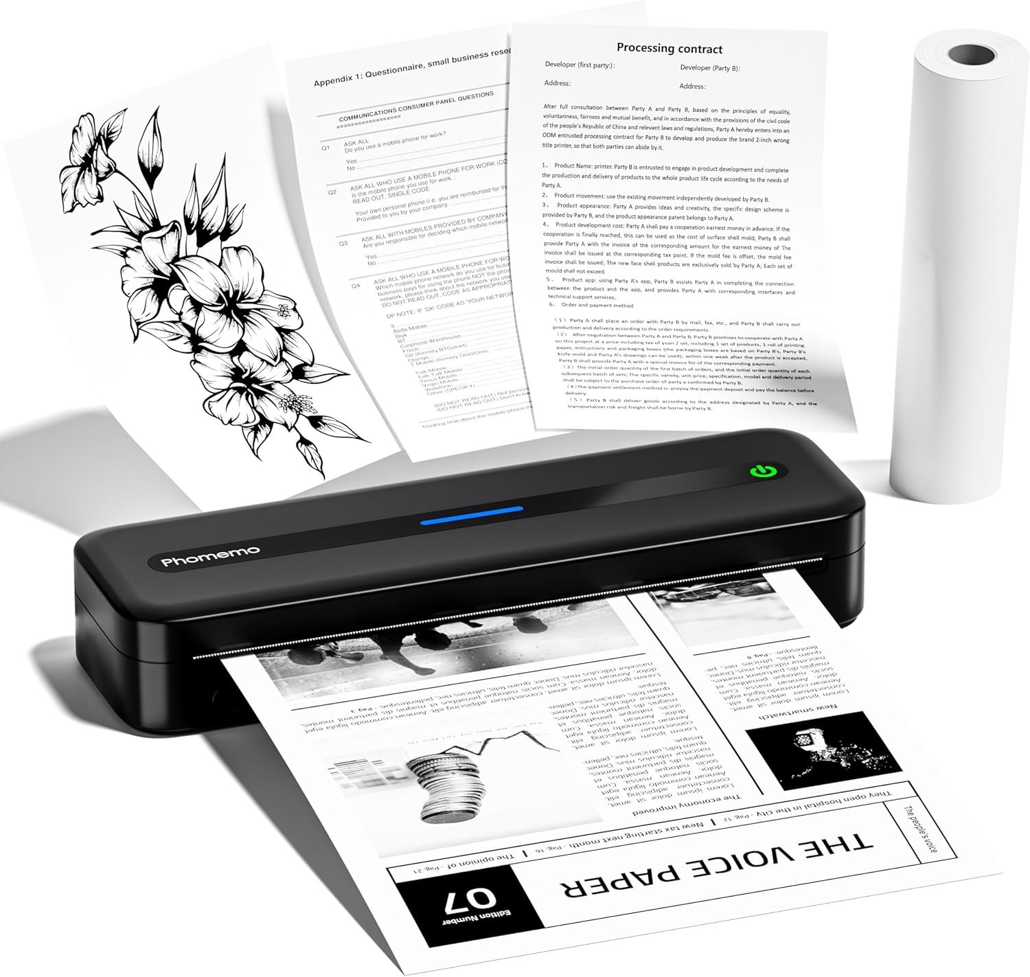 Phomemo M832 Portable Printers Review