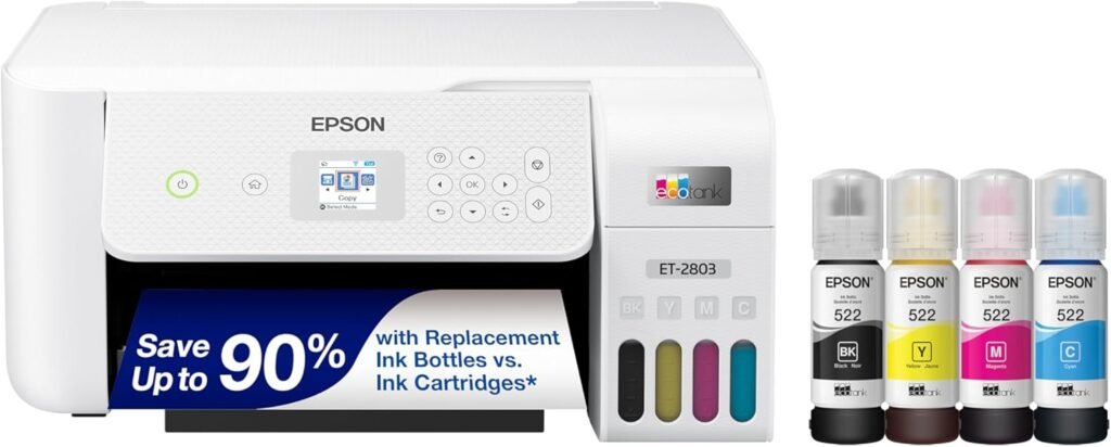 Epson EcoTank ET-2803 Review