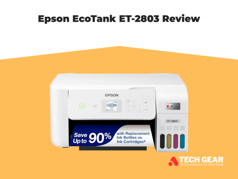 Epson ET-2803 Review