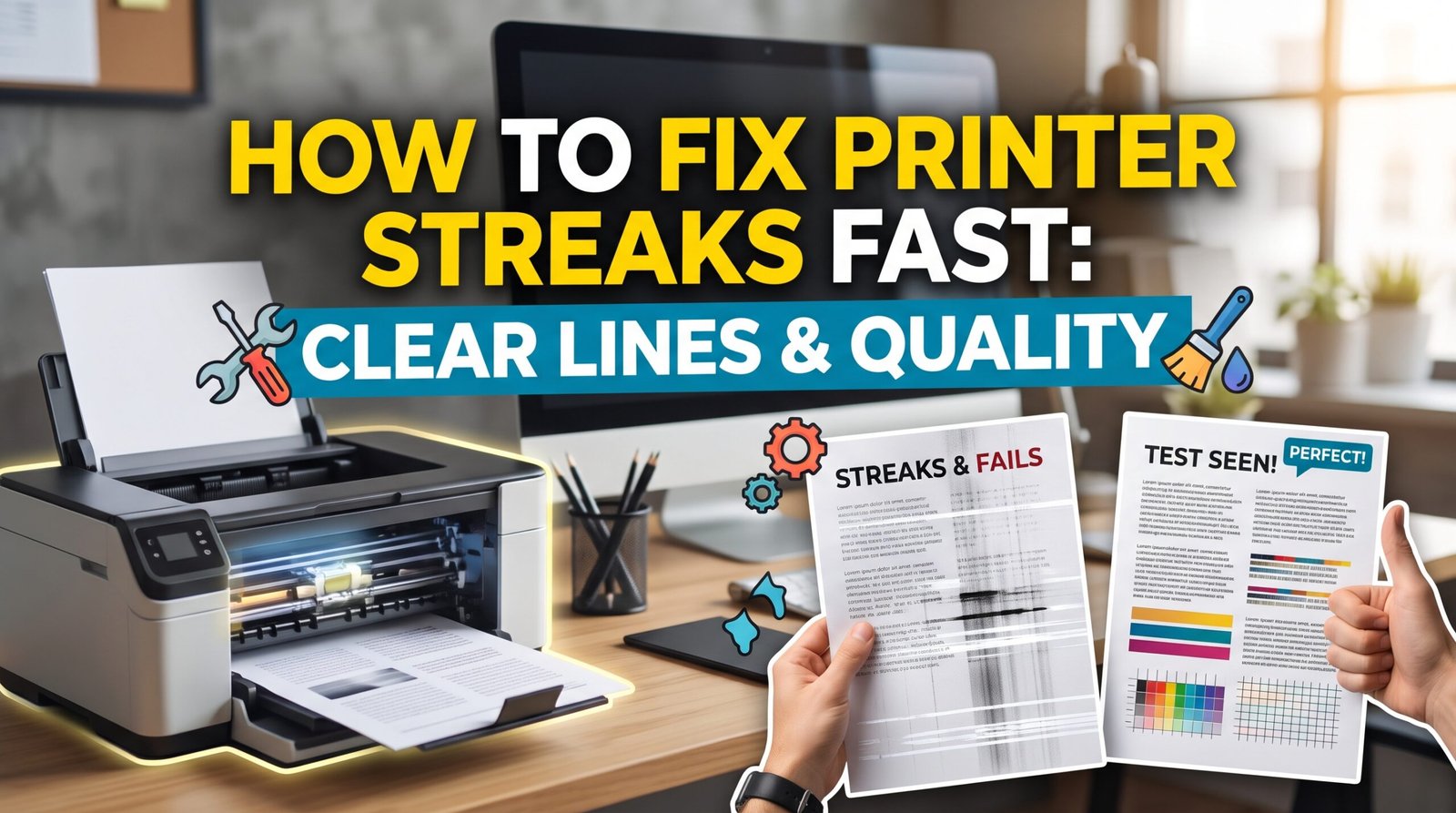 How to Fix Printer Streaks
